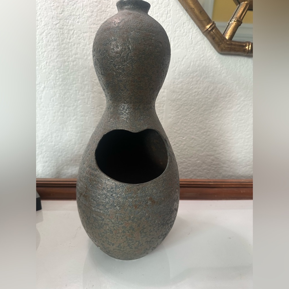 Hyalyn multi opening vase midcentury modern cool 😎